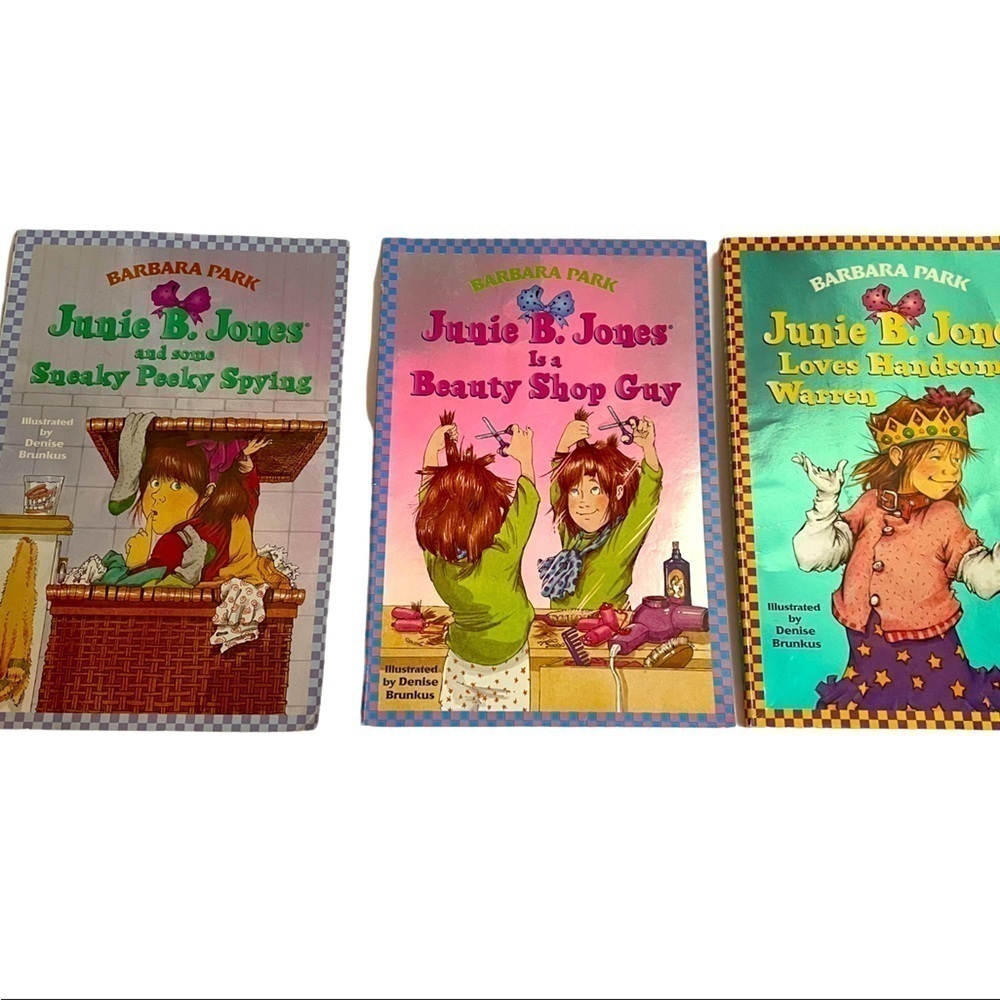Junie B. Jones  3 books childrens paperback